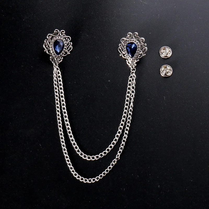 Event Suppliers - Zarif Vintage Alaşım Rhinestone Büyük Broş