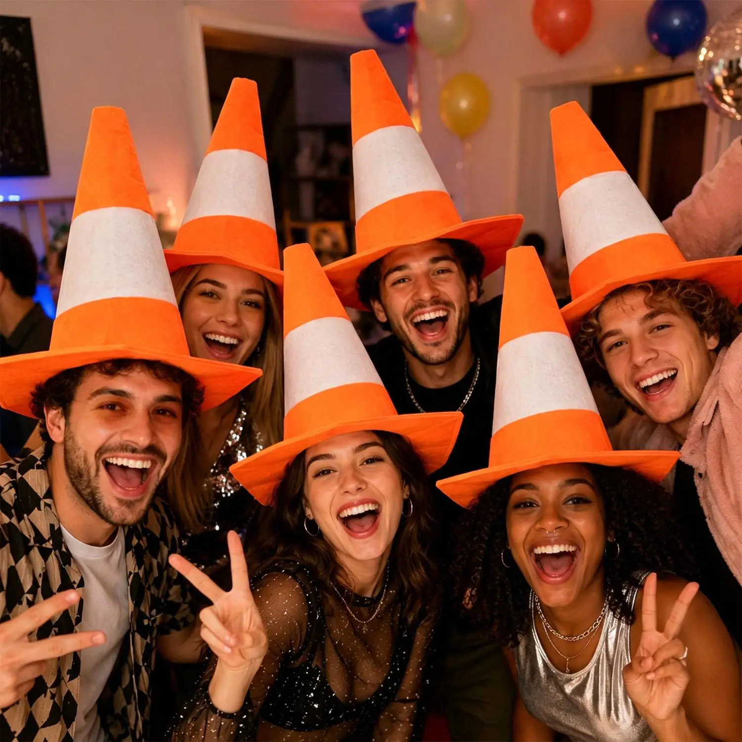 1/3/5 Adet Komik Katlanabilir  - Party Hat Cone incelemesi ve fiyatı