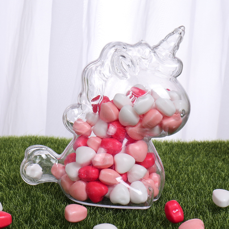 6 adet şeffaf plastik Unicorn  - Event Party Box incelemesi ve fiyatı