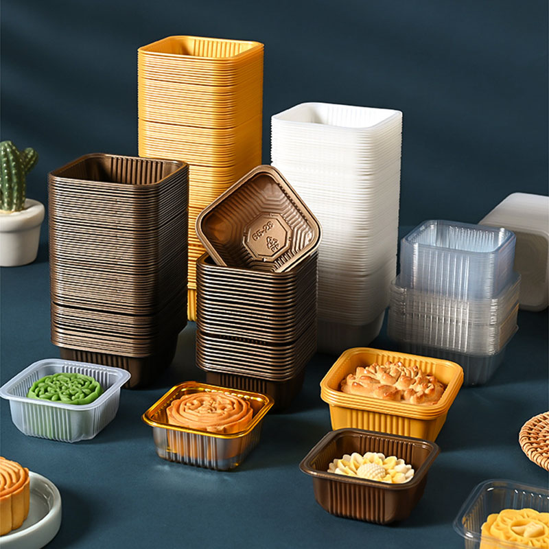 100 adet Mooncake Plastik Teps - Event Party Box incelemesi ve fiyatı