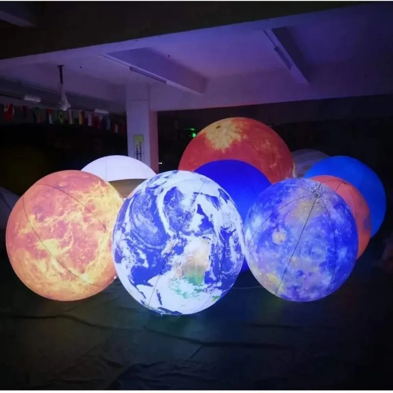 Dev Şişme Mavi Ay Topu LED Işı - Led Balloon Light incelemesi ve fiyatı