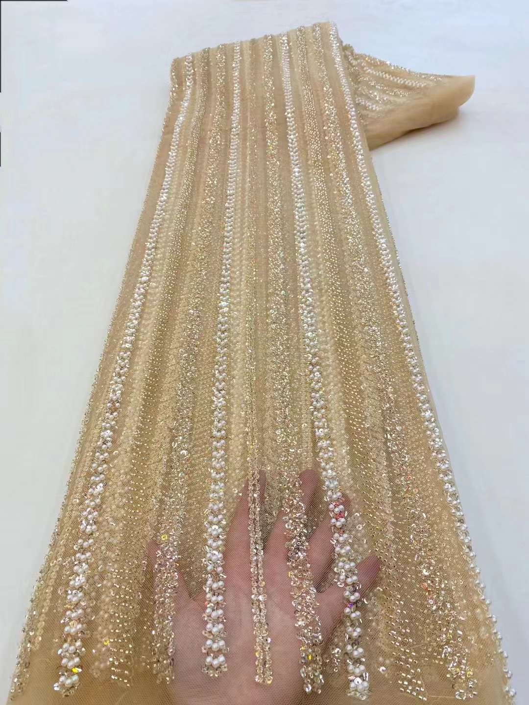 Yüksek Kaliteli Afrika Nijerya - Glitter Tablecloth incelemesi ve fiyatı